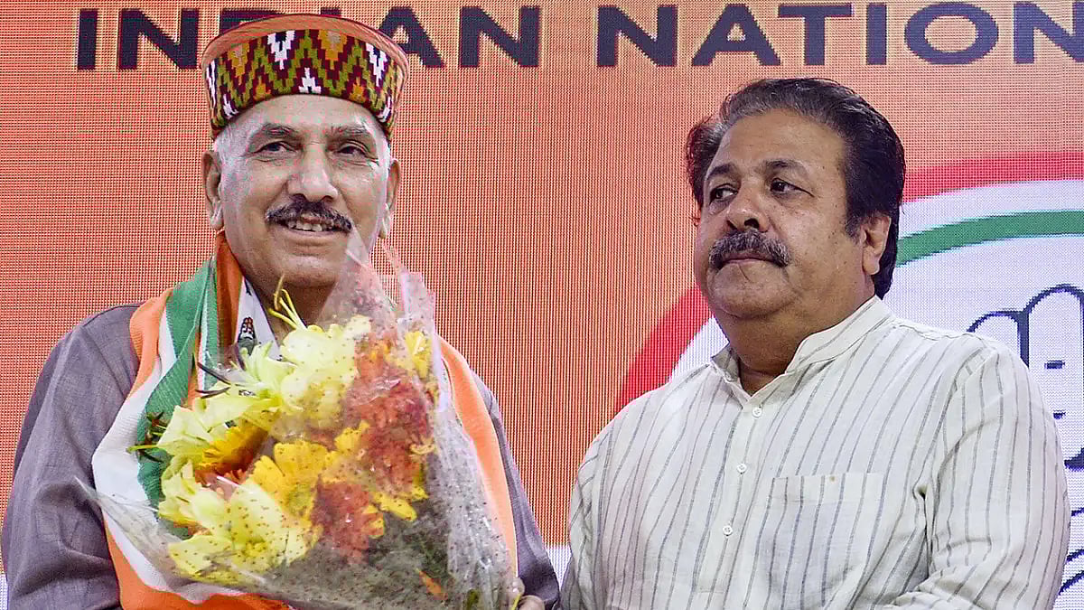 Himachal Pradesh Ex-BJP Chief Khimi Ram Joins Congress