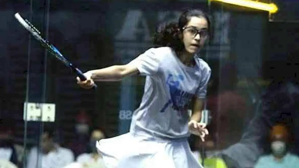 Anahat Singh recently won the Asian squash title in the U-15 category in June.
