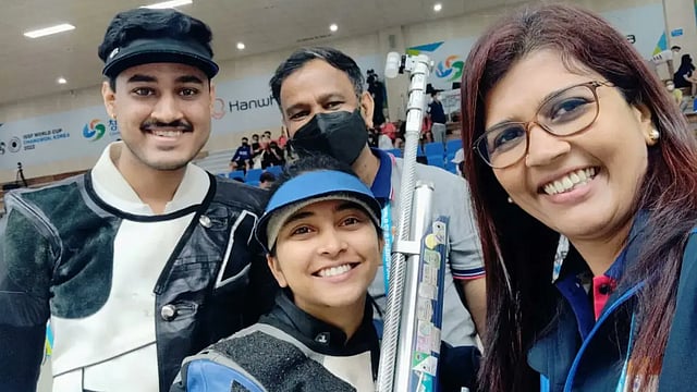 ISSF Shooting World Cup: Mehuli Ghosh, Shahu Tushar Mane Bag India’s Second Gold Medal