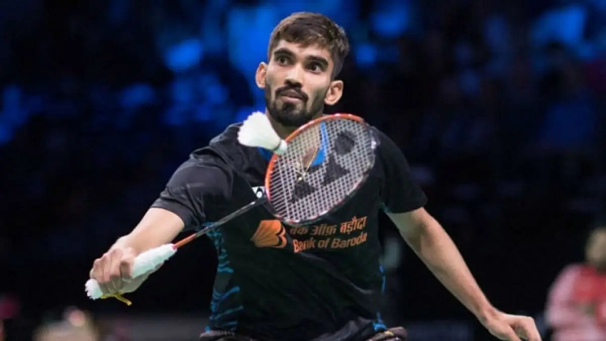 Kidambi Srikanth lost to Mithun Manjunath in one hour at Singapore Open Badminton 2022 first round.