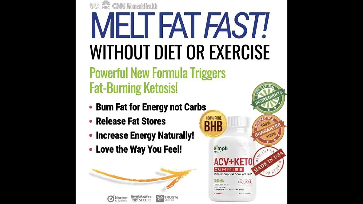 Simpli ACV Keto Gummies