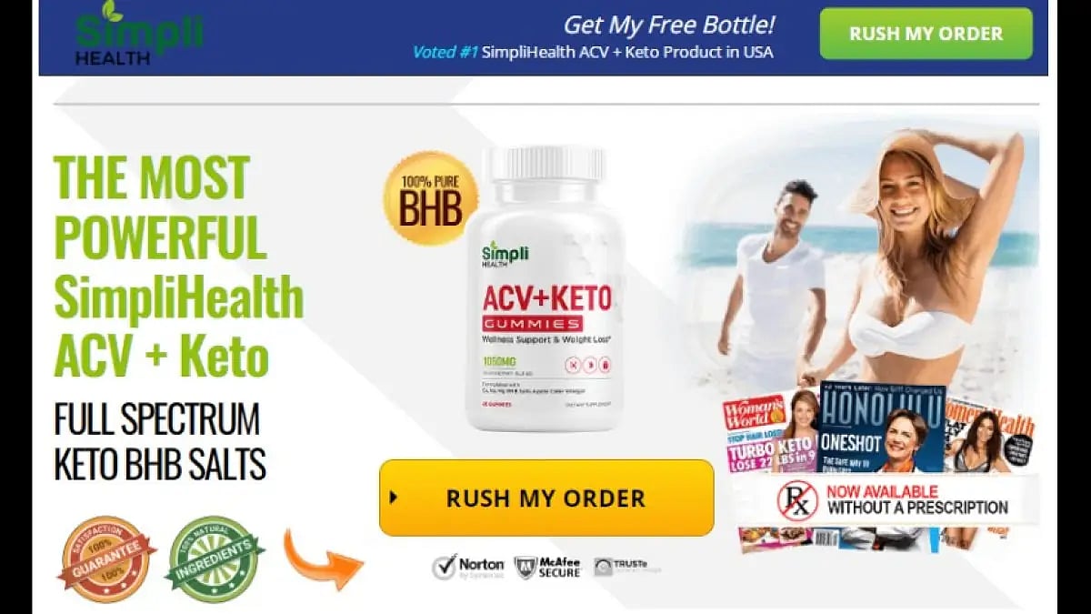 Simpli ACV Keto Gummies