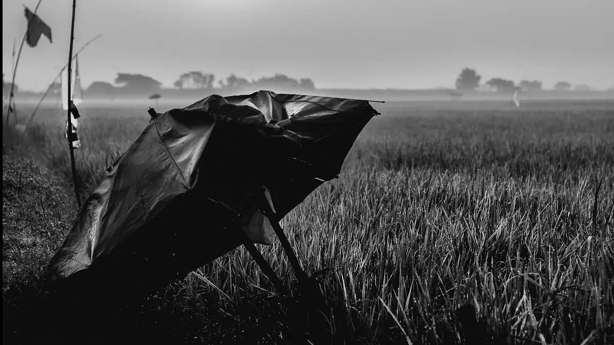 Gods never rain on us.