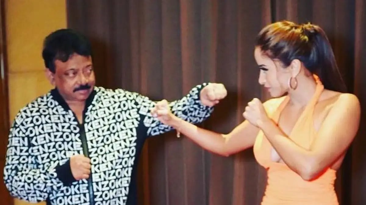 Ram Gopal Varma and Pooja Bhalekar