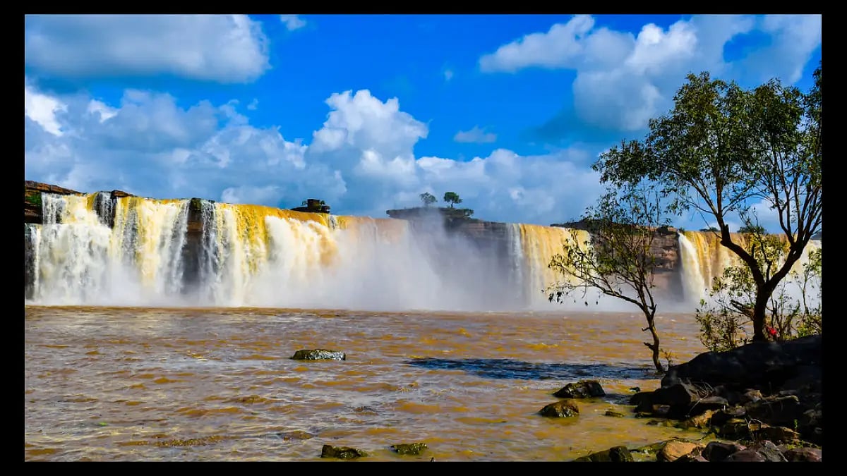 Chitrakote Waterfalls is often called the Niagara of India