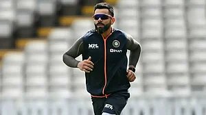 Virat Kohli missed the first ODI vs England due to a groin strain.