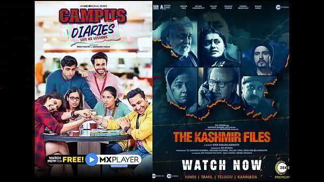 'The Kashmir Files', 'Campus Diaries' Top IMDb Top 10 Films, Web Series