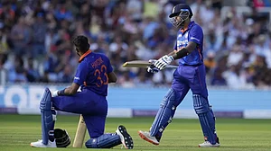 The famed Indian batting line-up lasted only 38.5 overs.