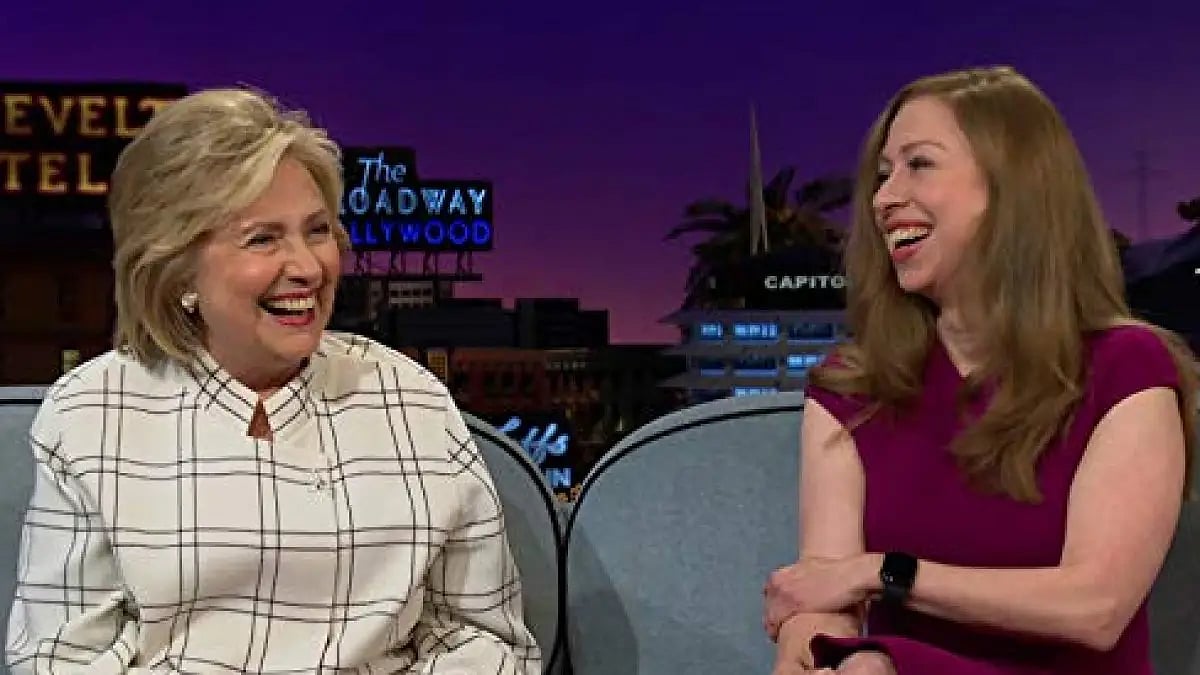 Hillary and Chelsea Clinton