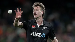 Blair Tickner defended 10 runs in the final over to hand New Zealand a thrilling win over Ireland in