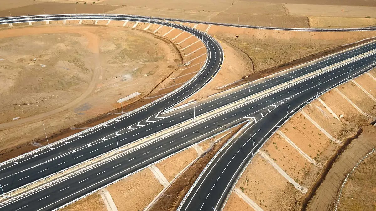  Bundelkhand Expressway in Uttar Pradesh, one of the three expressways selected for the project