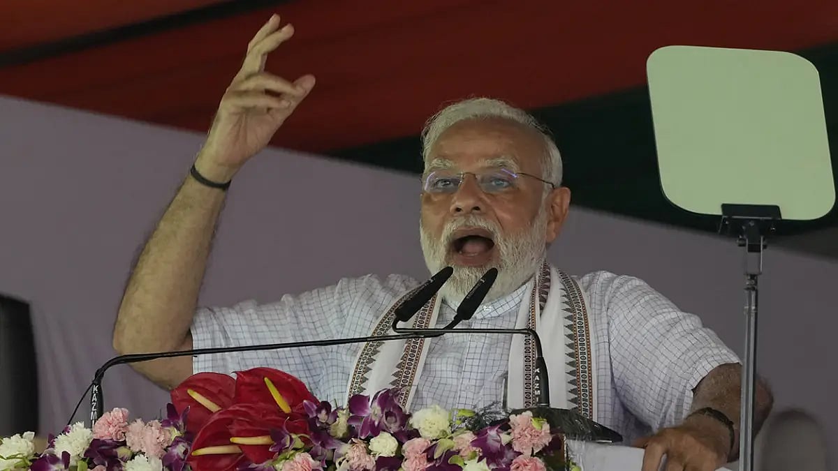 Modi Thanks Madhya Pradesh Voters For BJP's Win In Local Polls