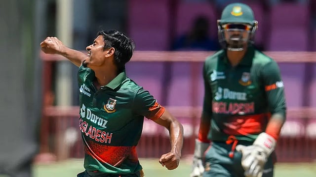 WI Vs BAN, 3rd ODI: Taijul Islam's 5/28 Helps Bangladesh Beat West Indies By Four Wickets