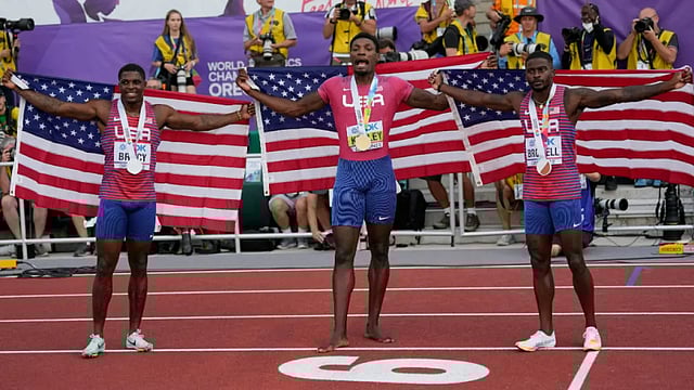 World Athletics Championships 2022: Fred Kerley Leads American Sweep In Men’s 100m In Eugene
