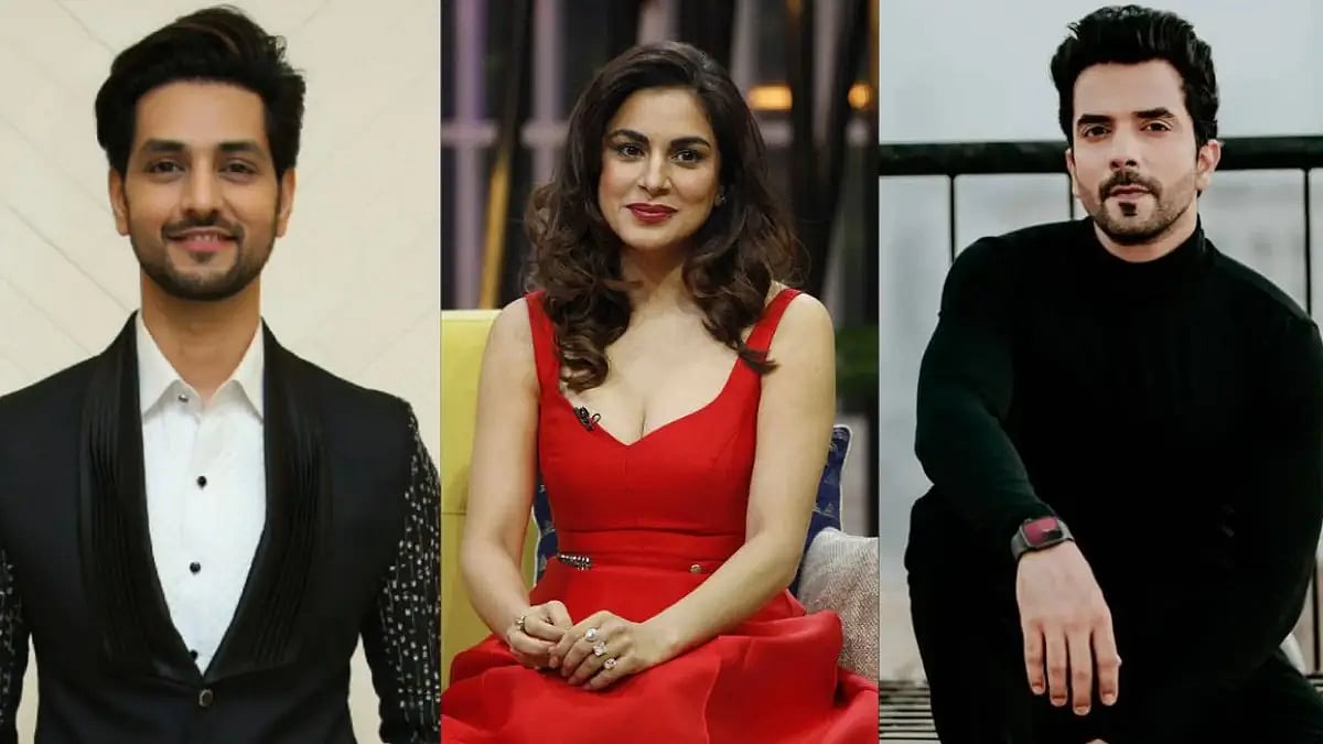 Shakti Arora, Shraddha Arya and Manit Joura