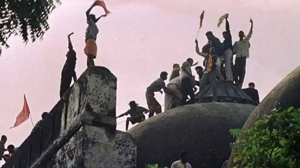Demolition of Babri Masjid