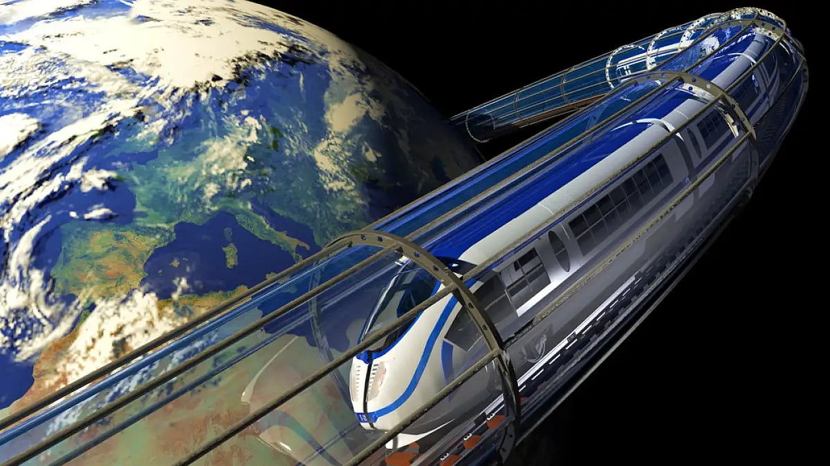 The station on the moon, known as the lunar station, will be used as a gateway satellite