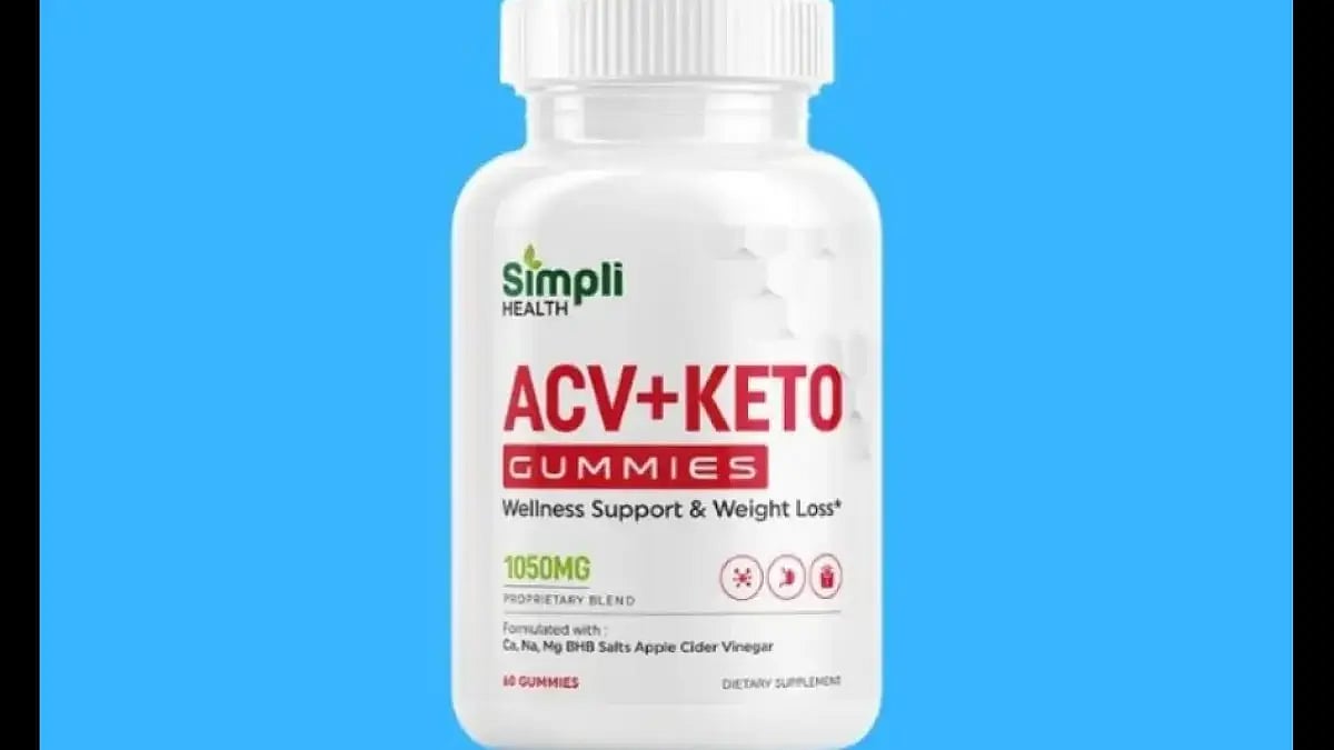 Simpli ACV Keto Gummies 