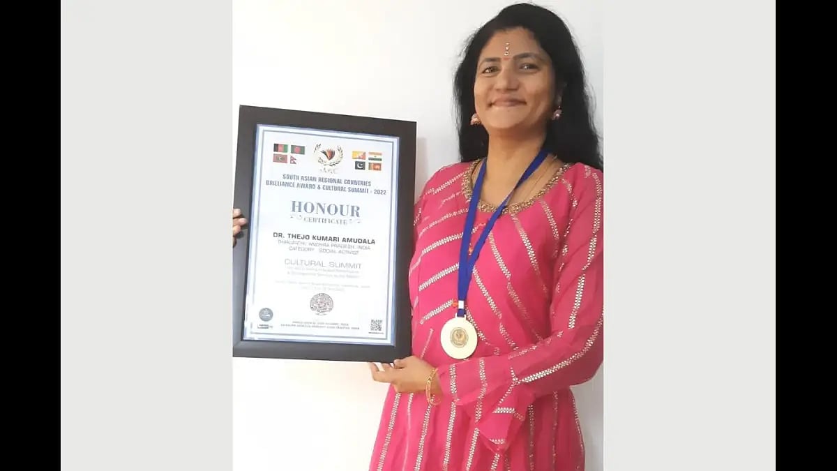 Dr. Thejo Kumari Amudala 