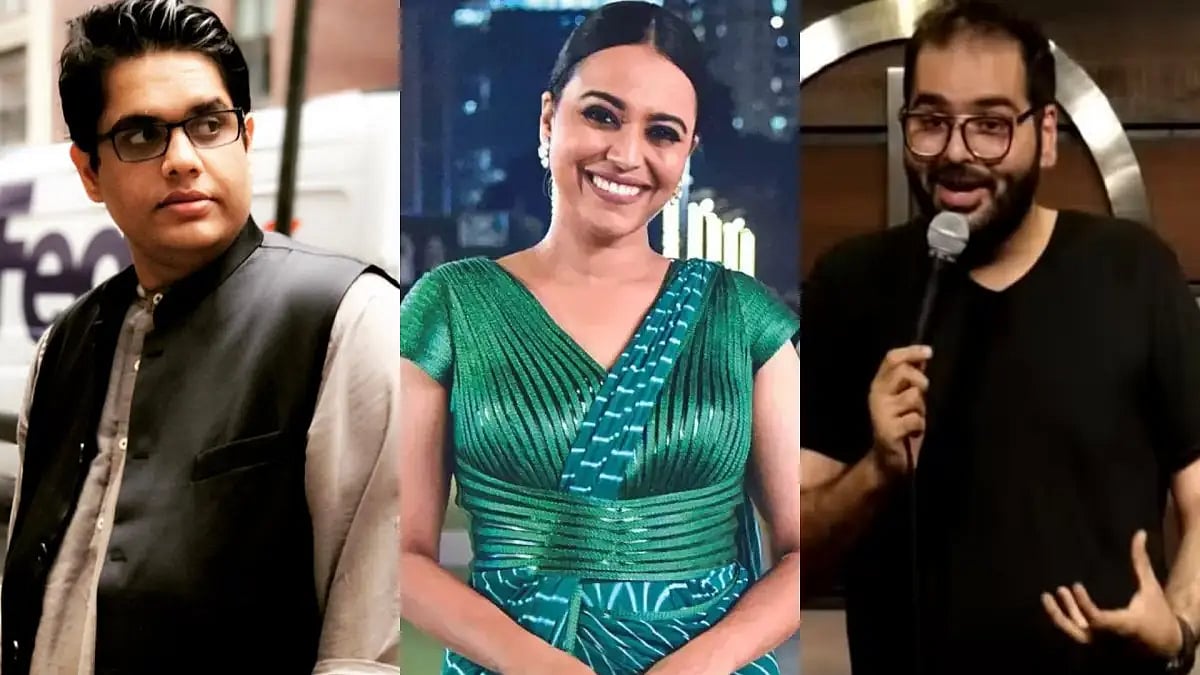 Tanmay Bhat, Swara Bhasker, Kunal Kamra