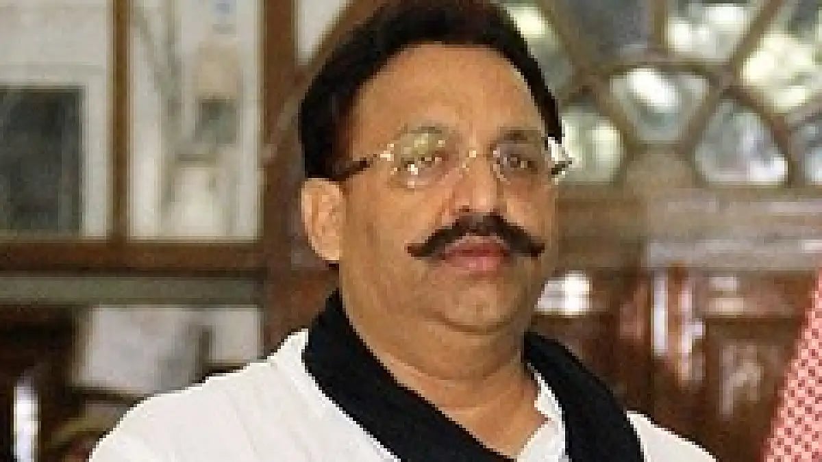  Gangster-turned politician Mukhtar Ansari
