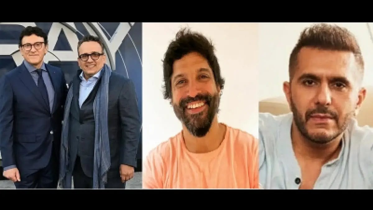 Russo Brothers, Farhan Akhtar and Ritesh Sidhwani