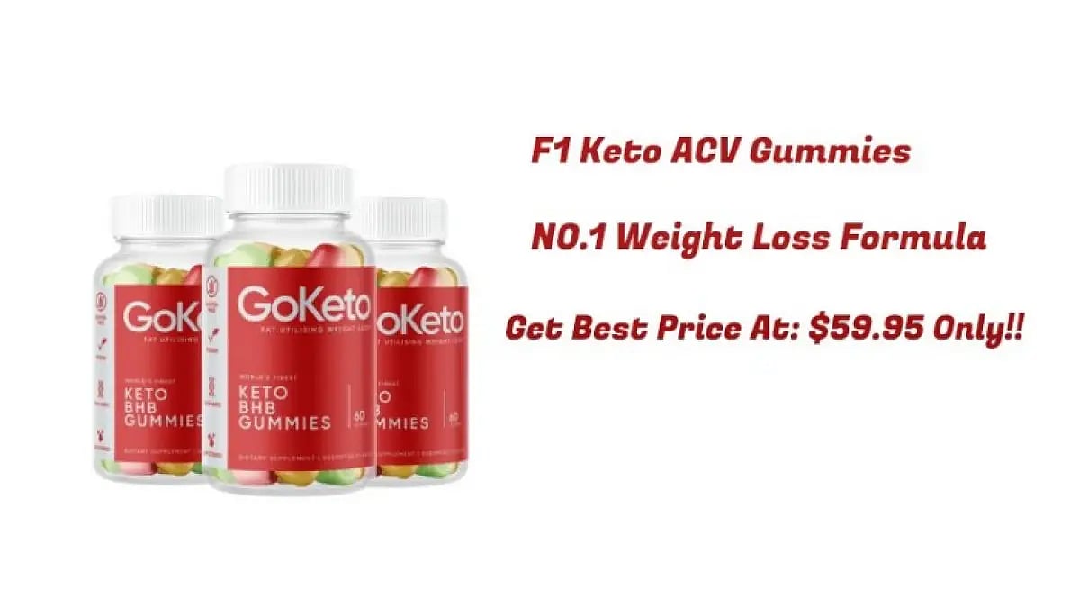 F1 Keto ACV Gummies