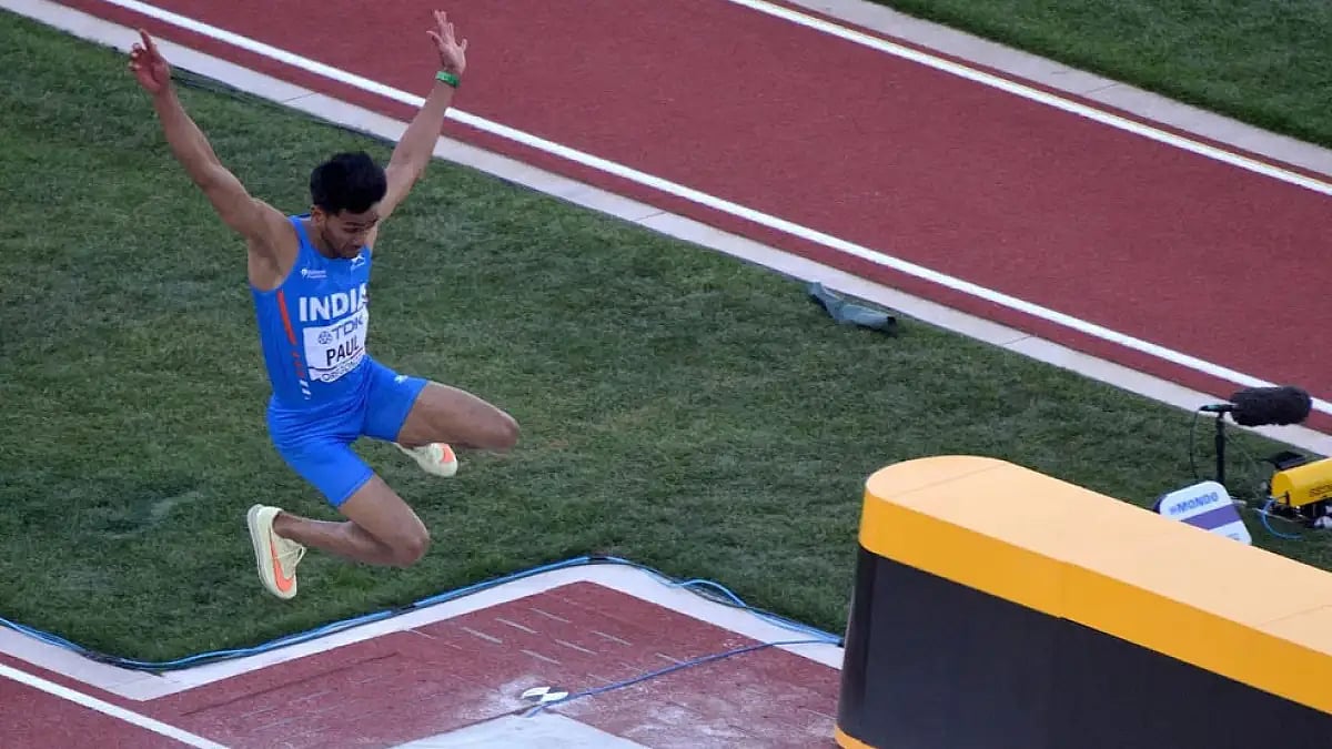 AP : Eldhose Paul will be a star attraction at the 3rd Indian Open Jumps Competition.