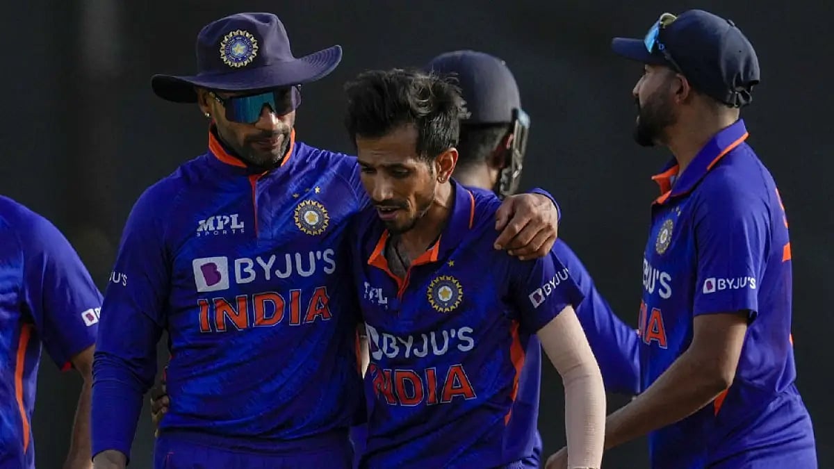 India's previous smallest win over West Indies was by four runs at Visakhapatnam on November 7, 1994.