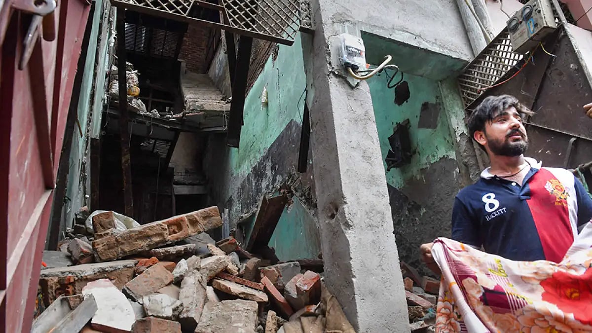 1 Killed, 4 Injured As Three-Storeyed Building Collapses In Up's Aligarh (Representative Image)