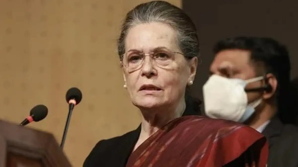 Congress President Sonia Gandhi  