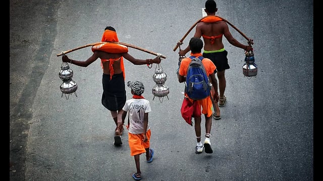 In Pictures: The Annual Kanwar Yatra