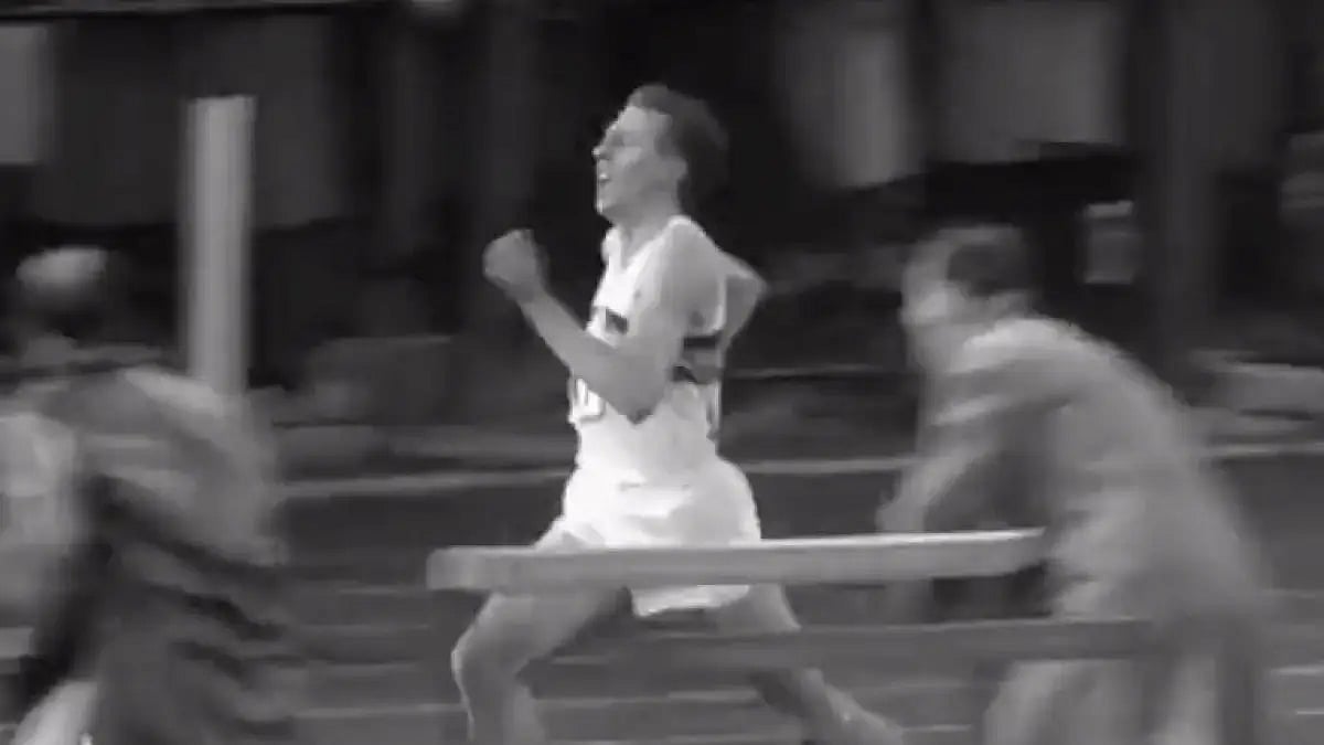 Roger Bannister became the first athlete to finish the mile run in under four minutes.