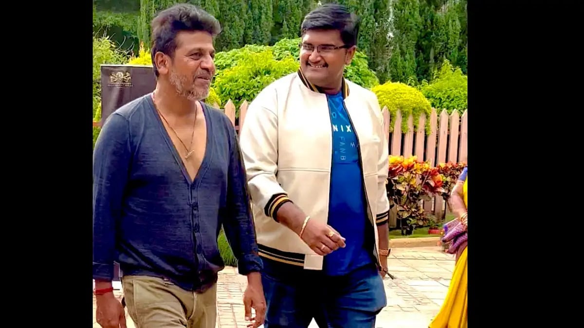 The Humble Rendezvous: Manoj Sharma meets the legendary actor Shivrajkumar.