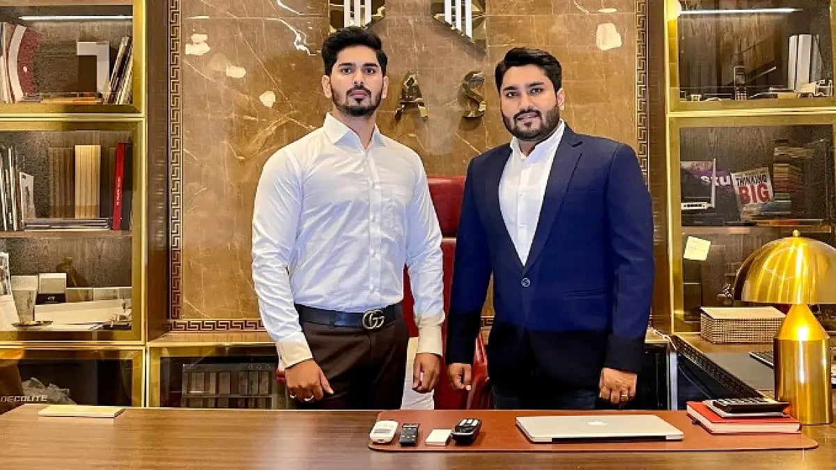 Ankit Sachdeva (Real-Estate developer) and Anmol Sachdeva (Architect)