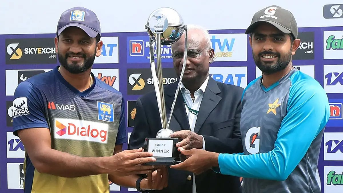 Sri Lanka and Pakistan share the trophy.
