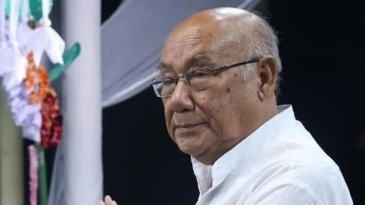 Legendary Manipuri Filmmaker Aribam Syam Sharma.