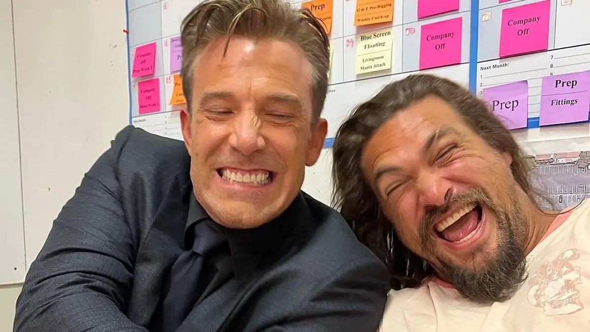 Ben Affleck and Jason Momoa