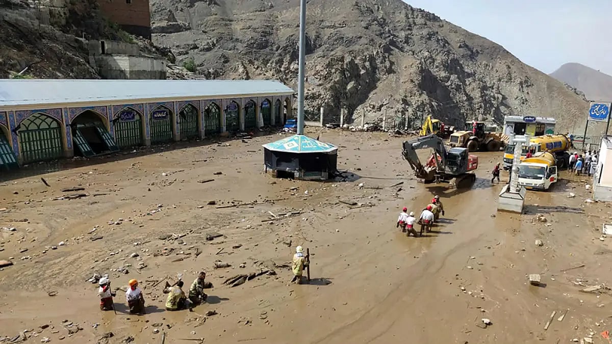 Flash floods in Iran