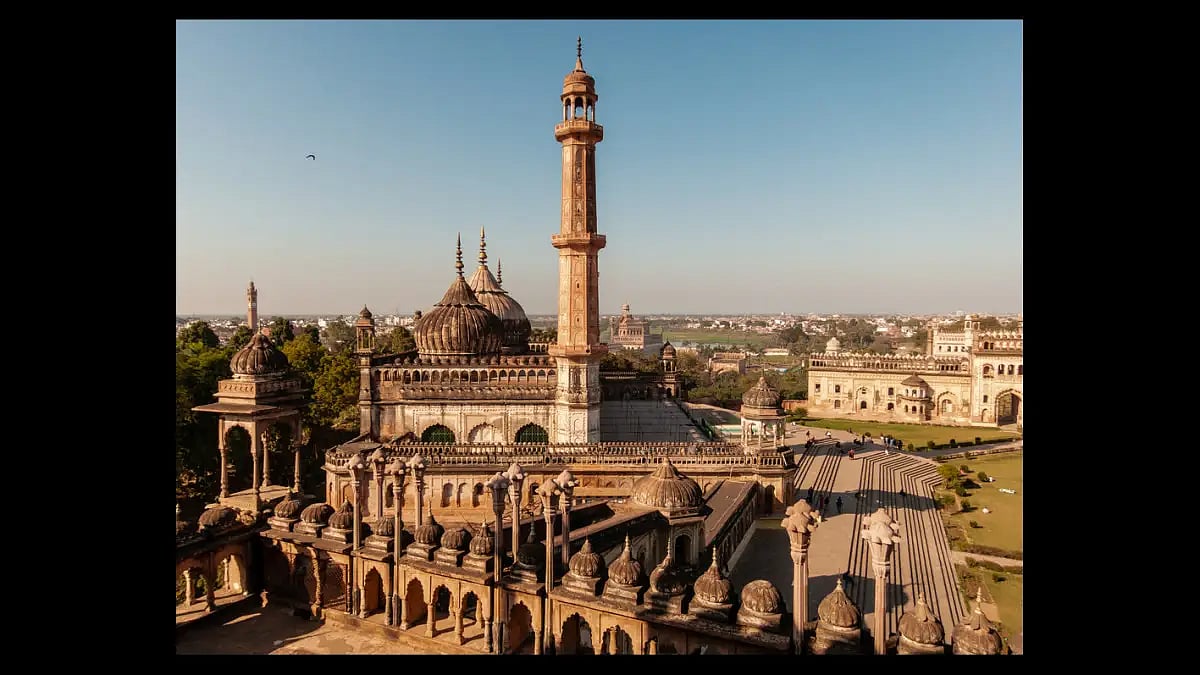 Asfi mosque in the Bara Imambara complex in the old city
