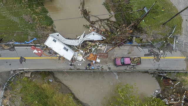 Extreme Weather Causes Widespread Destruction In Americas's Kentucky