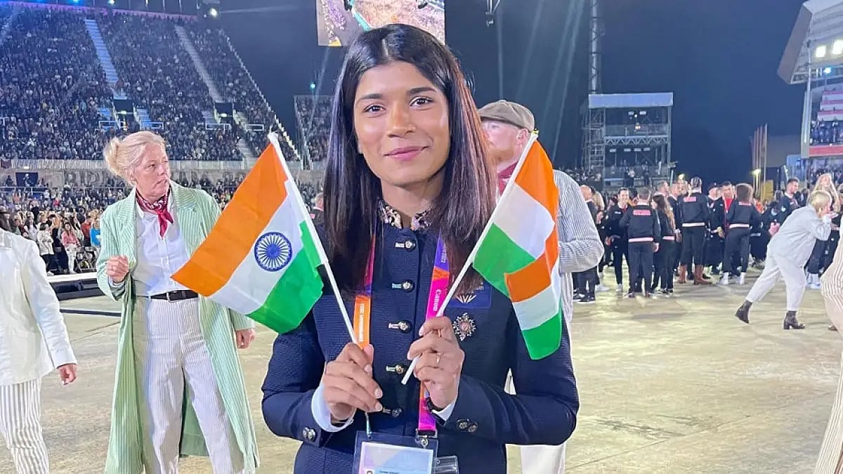 World champion Nikhat Zareen will start her campaign in the women's 48-50 kg competition.