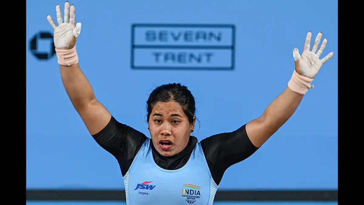 S Bindyarani Devi won a silver medal at CWG 2022.