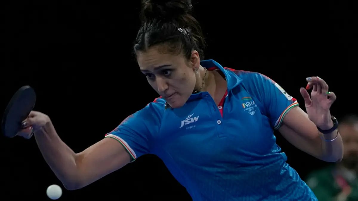 File Photo : Manika Batra was part of a star-studded Team Asia.