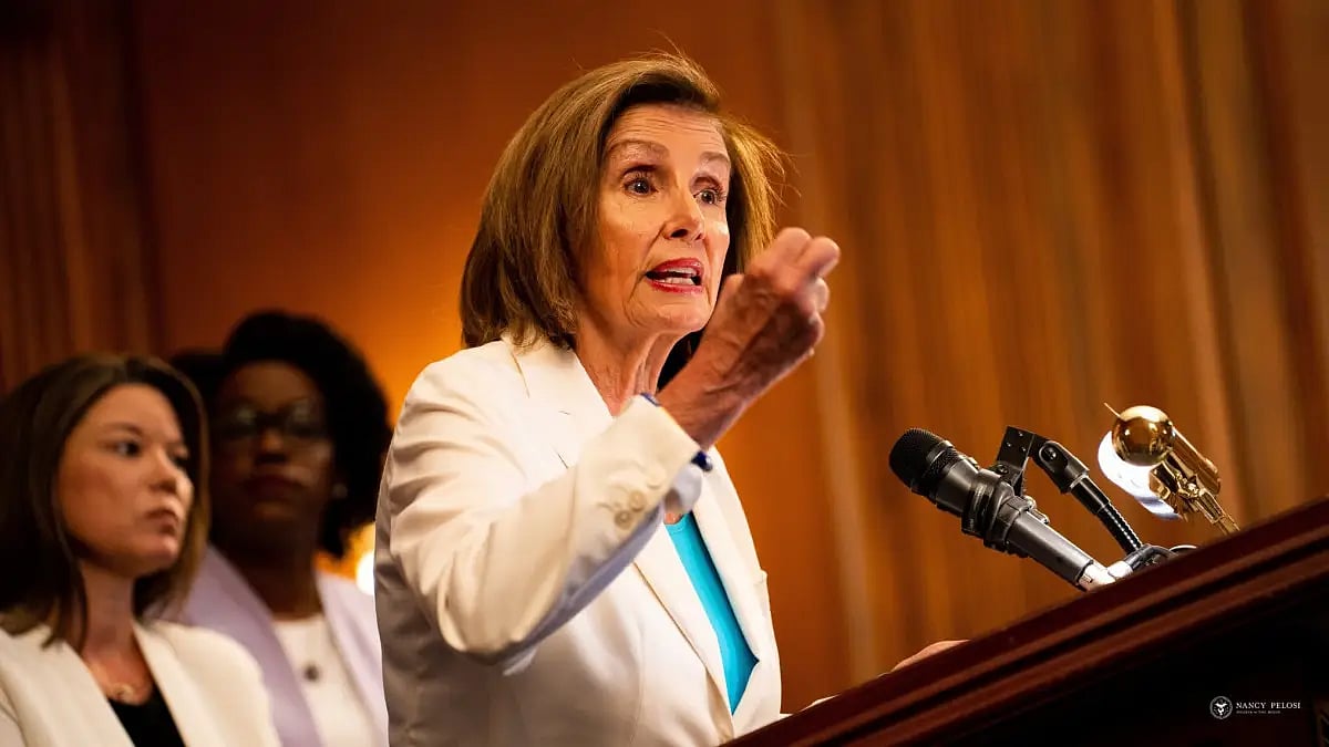 US House of Representatives Speaker Nancy Pelosi 