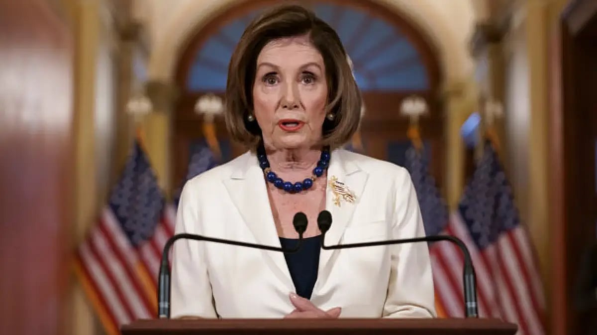 US House Speaker Nancy Pelosi Says US Will Not Abandon Taiwan As China Protests