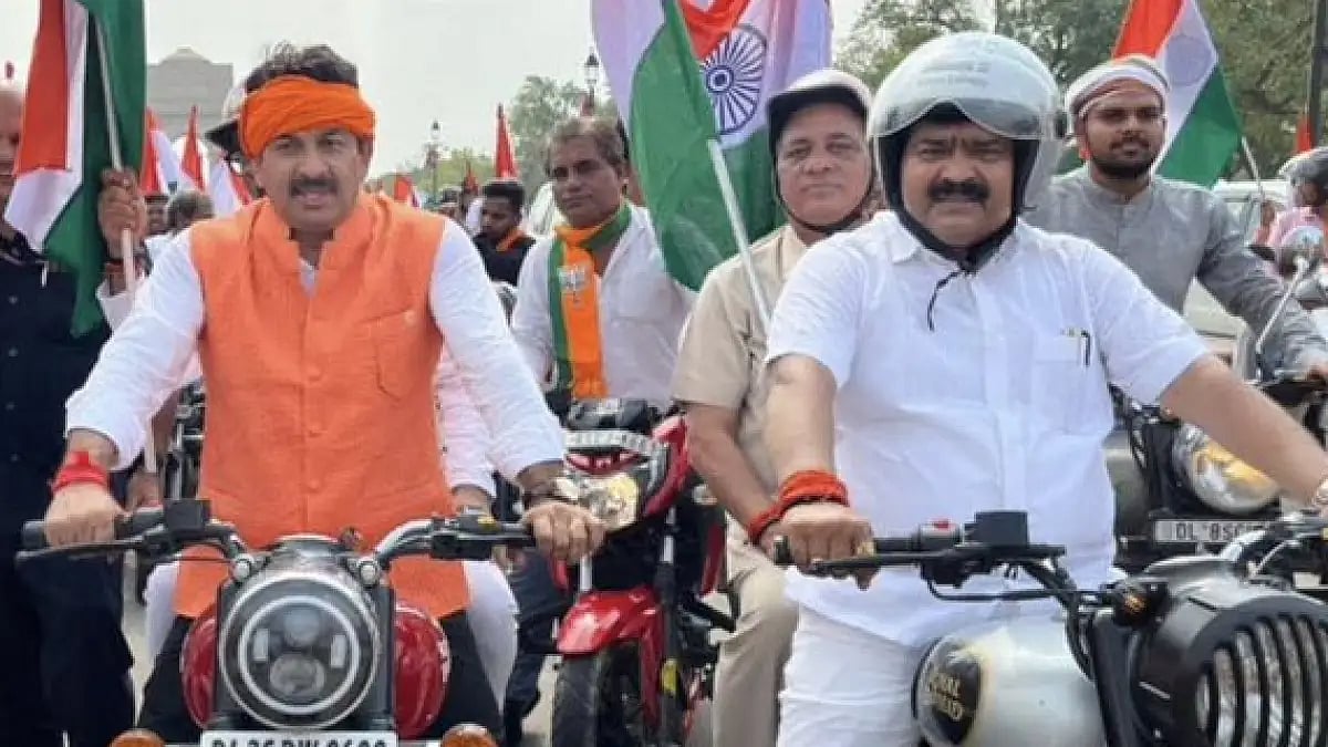 Delhi BJP chief Manoj Tiwari