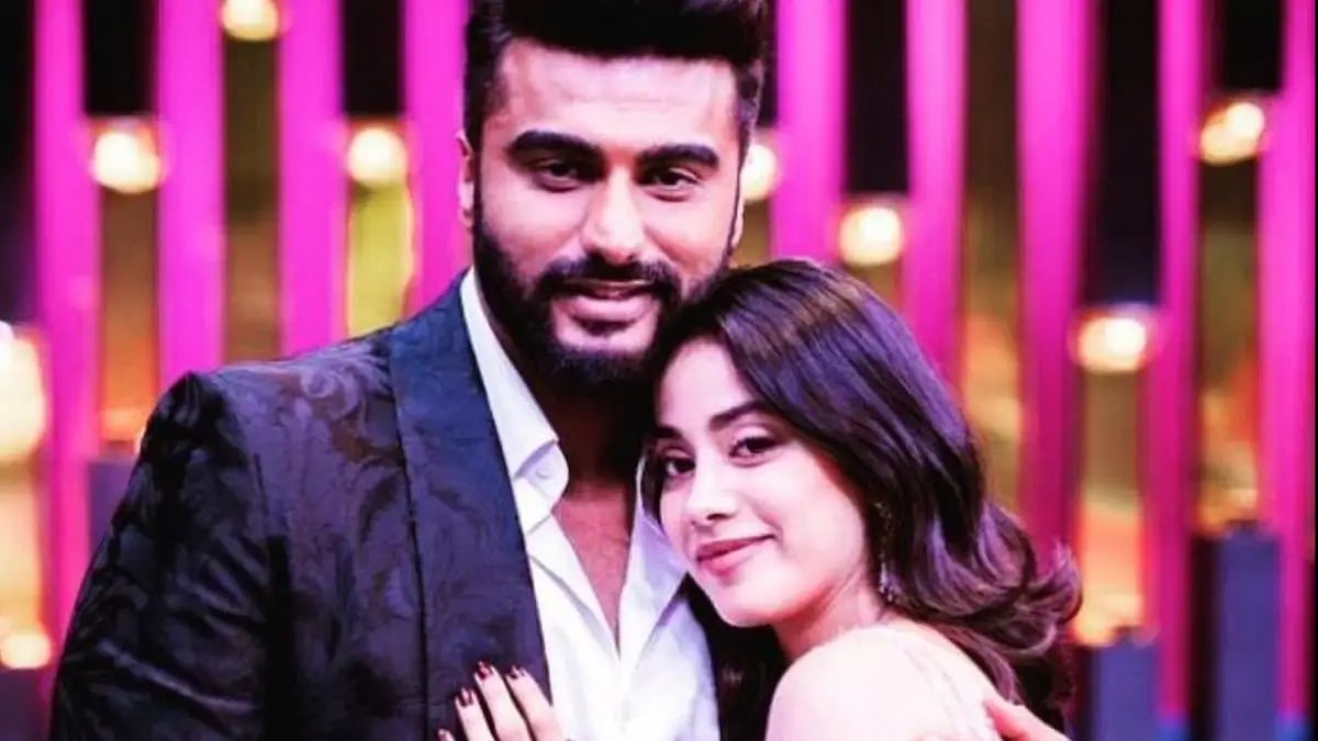 Arjun Kapoor and Janhvi Kapoor
