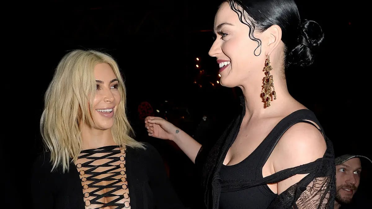 Kim Kardashian and Katy Perry