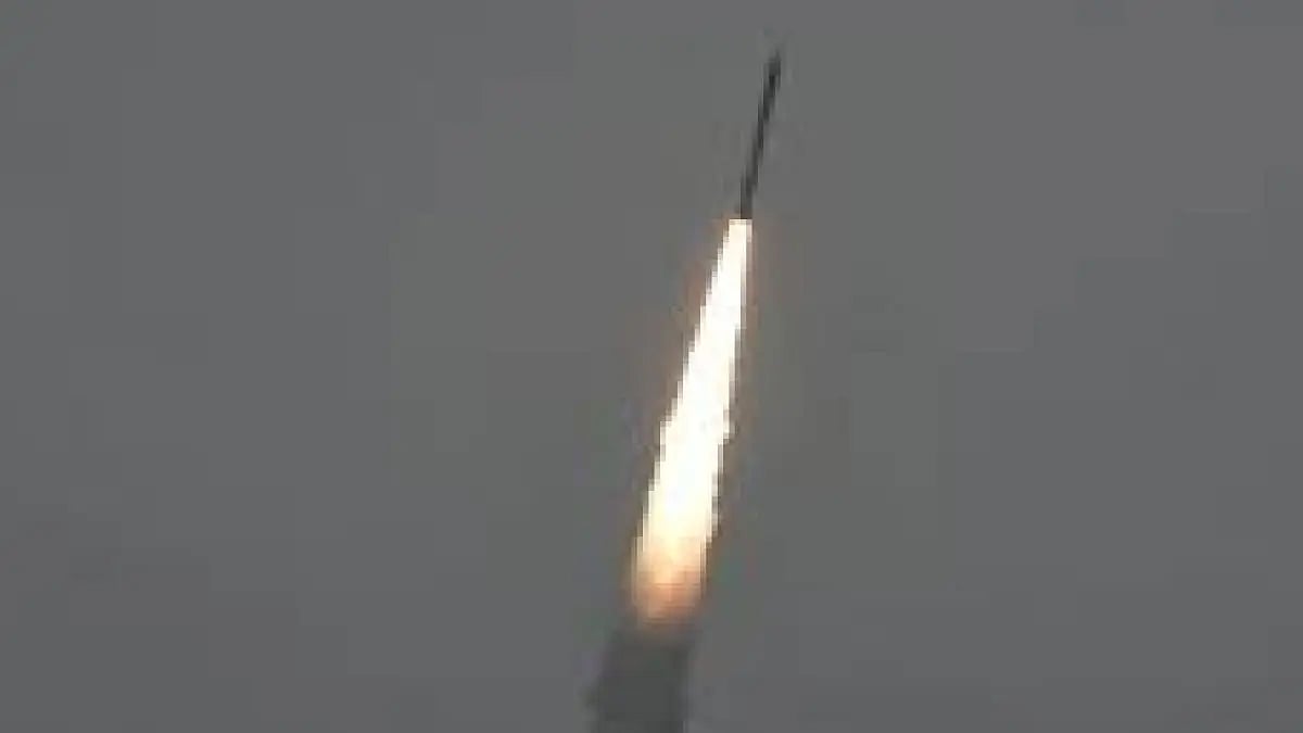 ISROs maiden small satellite launch vehicle (SSLV)